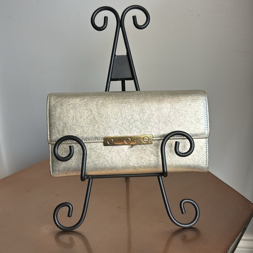 Authentic Cartier bifold long wallet